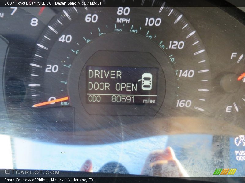 Desert Sand Mica / Bisque 2007 Toyota Camry LE V6