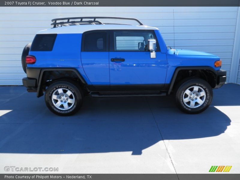 Voodoo Blue / Dark Charcoal 2007 Toyota FJ Cruiser