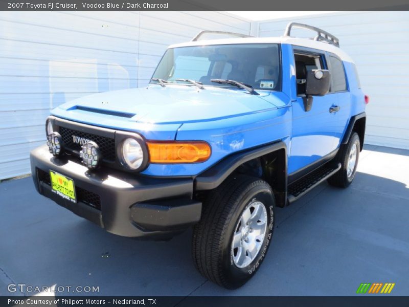 Voodoo Blue / Dark Charcoal 2007 Toyota FJ Cruiser