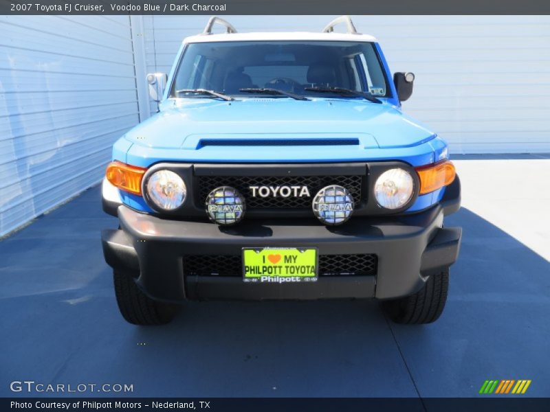 Voodoo Blue / Dark Charcoal 2007 Toyota FJ Cruiser