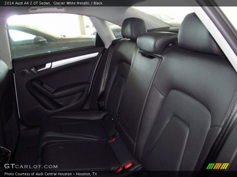 Glacier White Metallic / Black 2014 Audi A4 2.0T Sedan