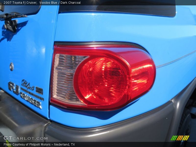 Voodoo Blue / Dark Charcoal 2007 Toyota FJ Cruiser