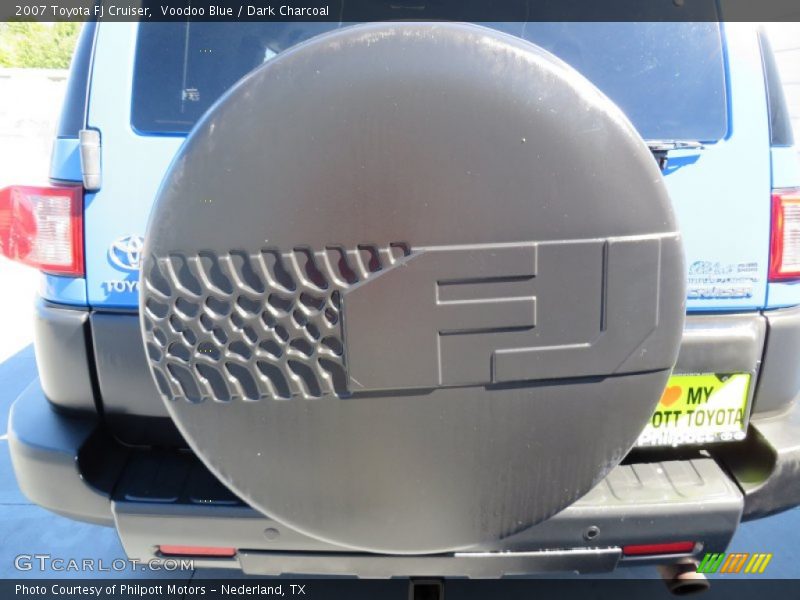 Voodoo Blue / Dark Charcoal 2007 Toyota FJ Cruiser