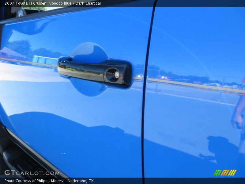 Voodoo Blue / Dark Charcoal 2007 Toyota FJ Cruiser