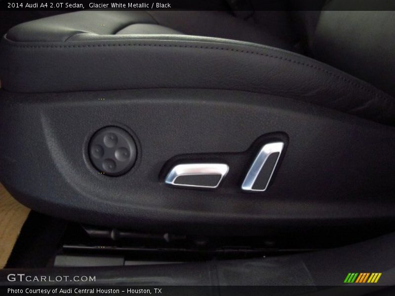 Glacier White Metallic / Black 2014 Audi A4 2.0T Sedan