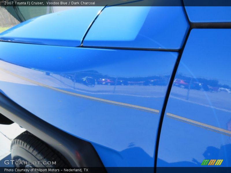 Voodoo Blue / Dark Charcoal 2007 Toyota FJ Cruiser