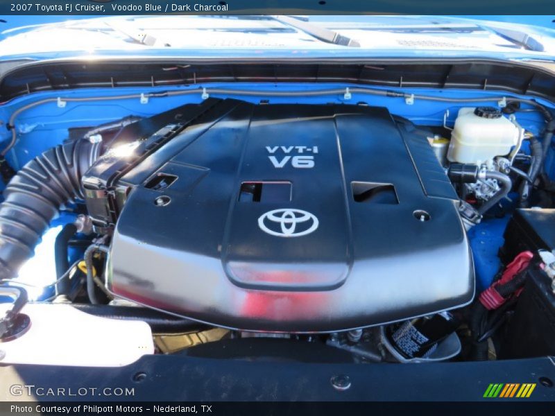 Voodoo Blue / Dark Charcoal 2007 Toyota FJ Cruiser