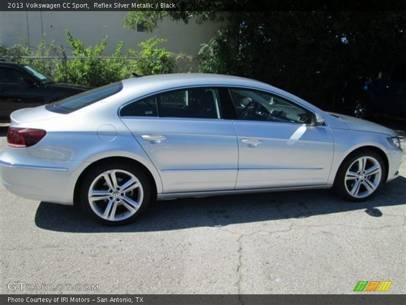 Reflex Silver Metallic / Black 2013 Volkswagen CC Sport