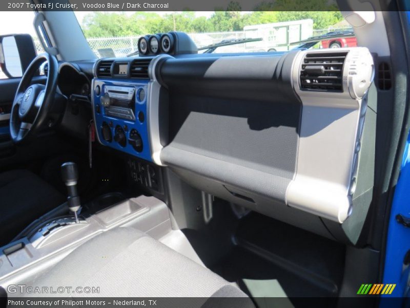 Voodoo Blue / Dark Charcoal 2007 Toyota FJ Cruiser