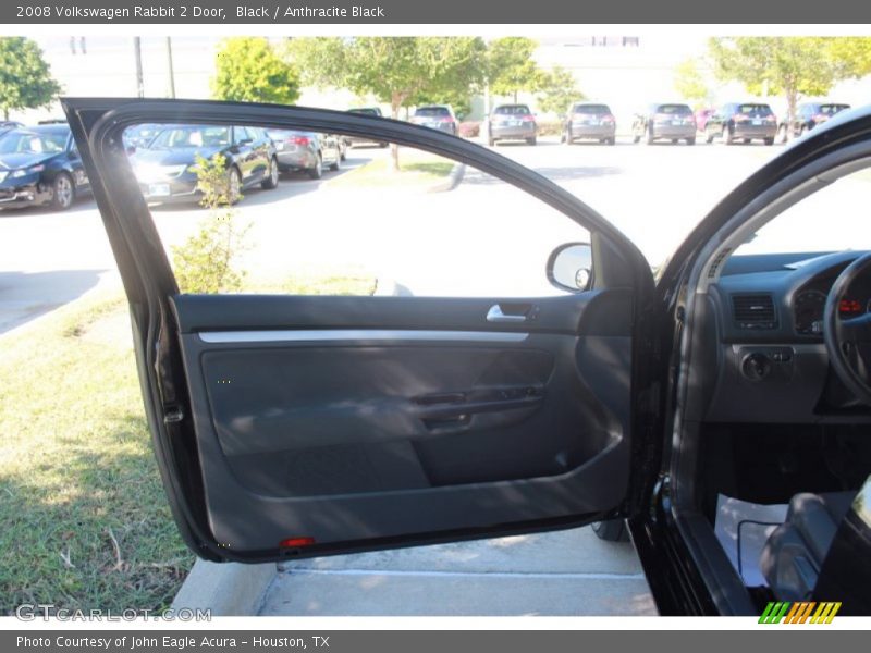 Black / Anthracite Black 2008 Volkswagen Rabbit 2 Door