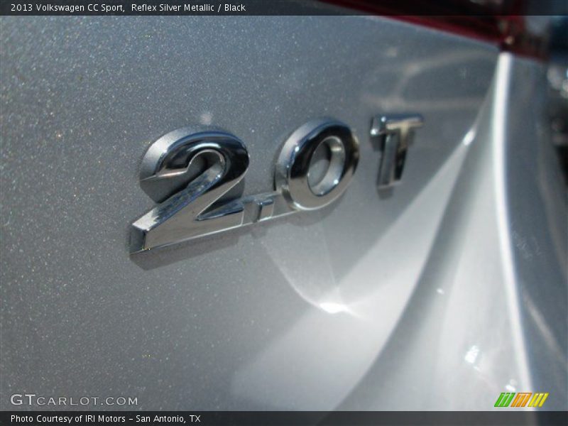 Reflex Silver Metallic / Black 2013 Volkswagen CC Sport
