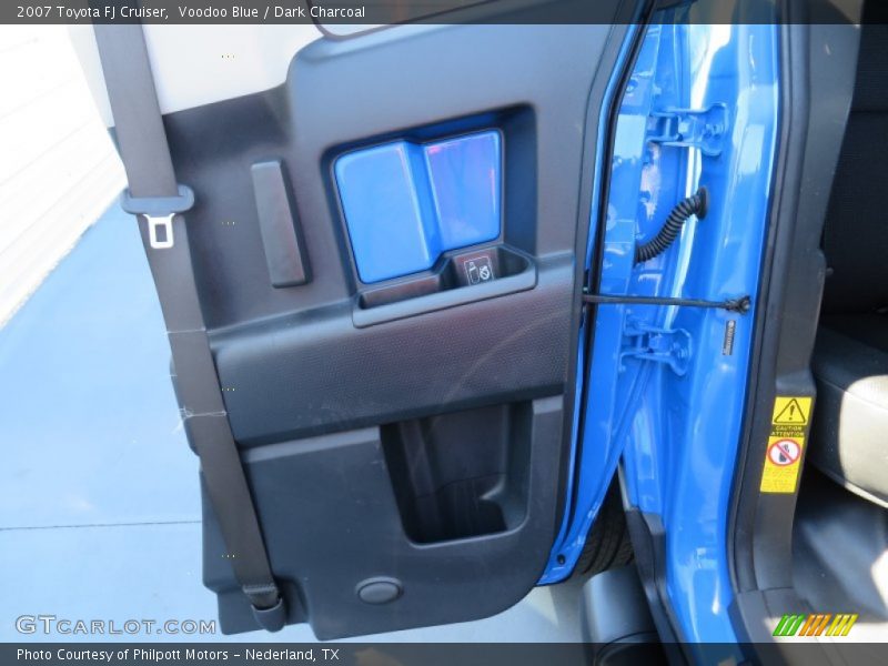 Voodoo Blue / Dark Charcoal 2007 Toyota FJ Cruiser
