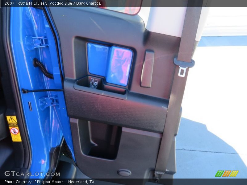 Voodoo Blue / Dark Charcoal 2007 Toyota FJ Cruiser