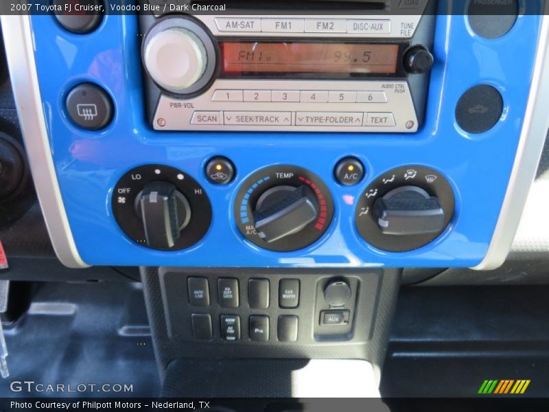 Voodoo Blue / Dark Charcoal 2007 Toyota FJ Cruiser