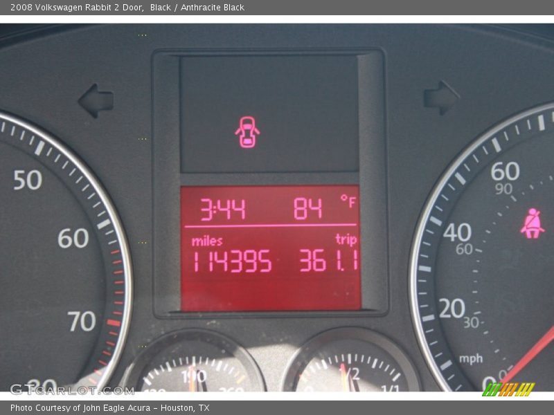 Black / Anthracite Black 2008 Volkswagen Rabbit 2 Door