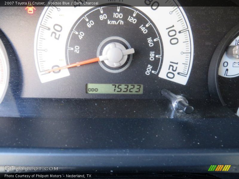 Voodoo Blue / Dark Charcoal 2007 Toyota FJ Cruiser