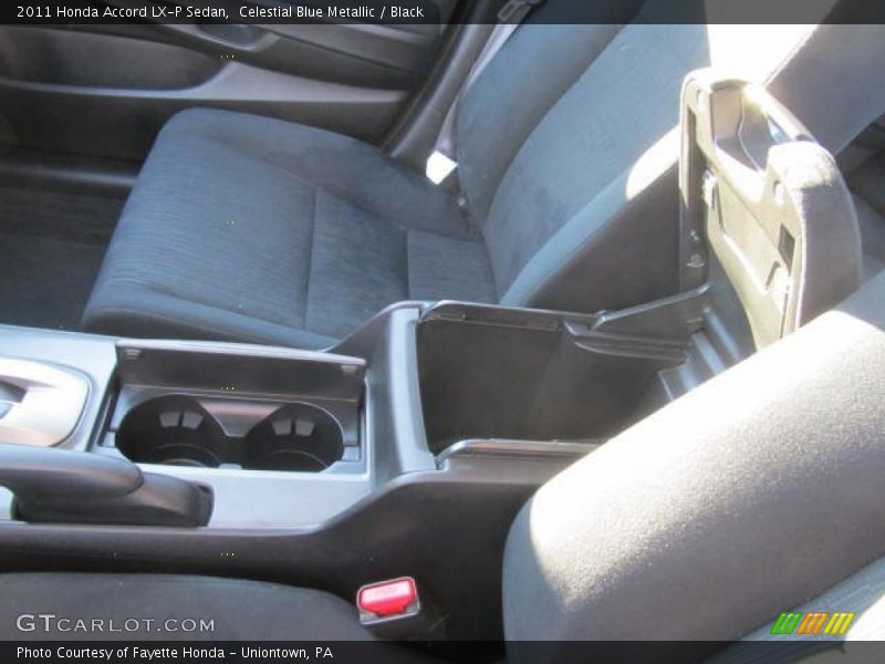 Celestial Blue Metallic / Black 2011 Honda Accord LX-P Sedan