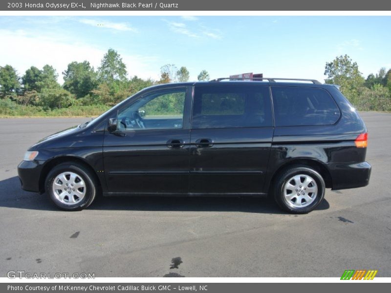  2003 Odyssey EX-L Nighthawk Black Pearl