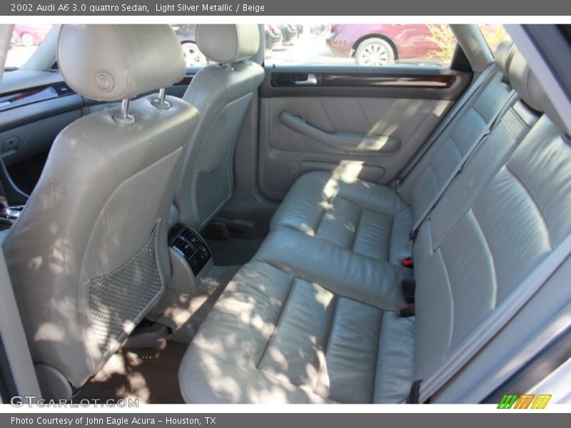 Light Silver Metallic / Beige 2002 Audi A6 3.0 quattro Sedan