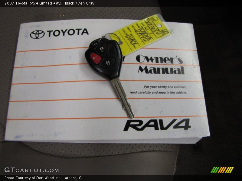 Black / Ash Gray 2007 Toyota RAV4 Limited 4WD