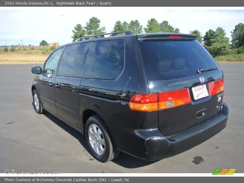 Nighthawk Black Pearl / Quartz 2003 Honda Odyssey EX-L