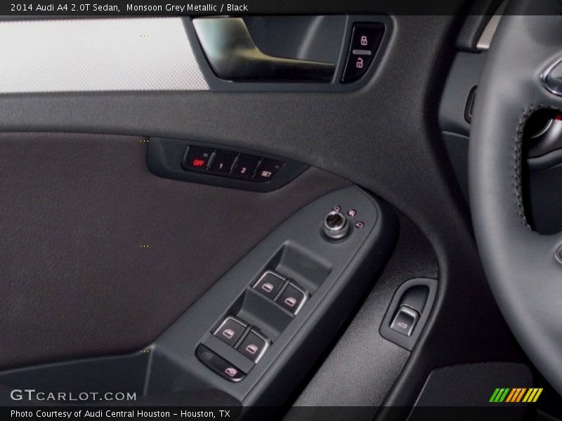 Monsoon Grey Metallic / Black 2014 Audi A4 2.0T Sedan