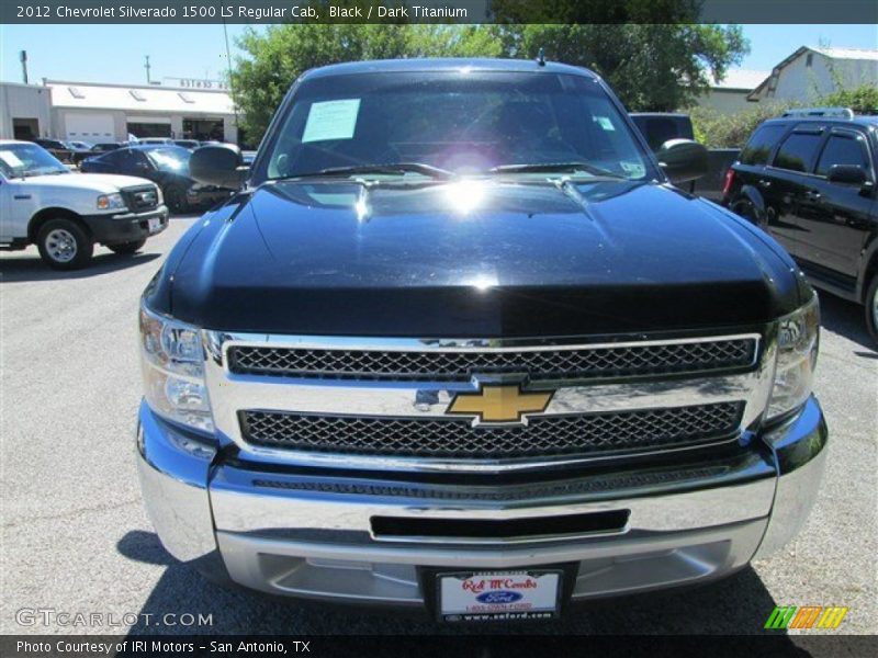 Black / Dark Titanium 2012 Chevrolet Silverado 1500 LS Regular Cab