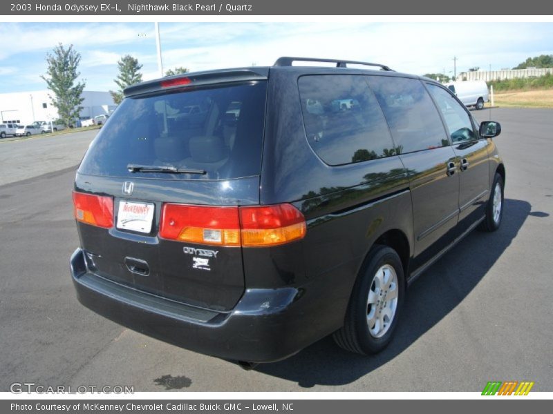 Nighthawk Black Pearl / Quartz 2003 Honda Odyssey EX-L