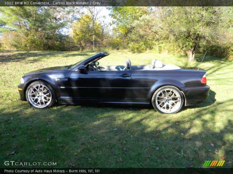  2002 M3 Convertible Carbon Black Metallic