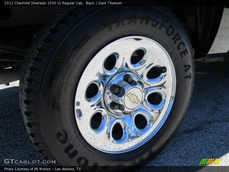 Black / Dark Titanium 2012 Chevrolet Silverado 1500 LS Regular Cab