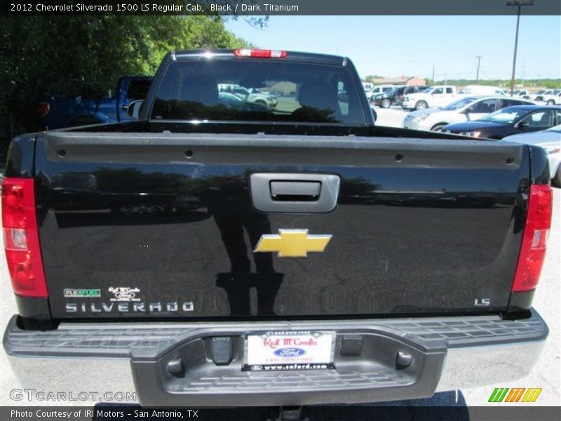 Black / Dark Titanium 2012 Chevrolet Silverado 1500 LS Regular Cab