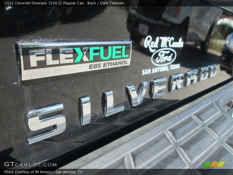Black / Dark Titanium 2012 Chevrolet Silverado 1500 LS Regular Cab