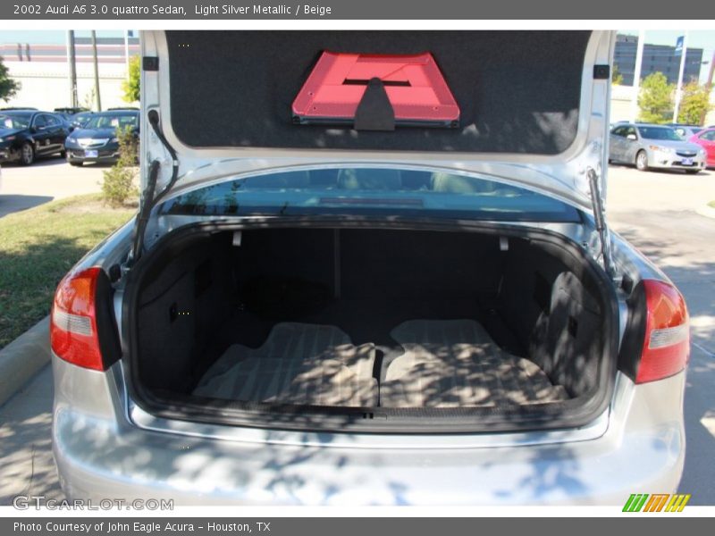 Light Silver Metallic / Beige 2002 Audi A6 3.0 quattro Sedan