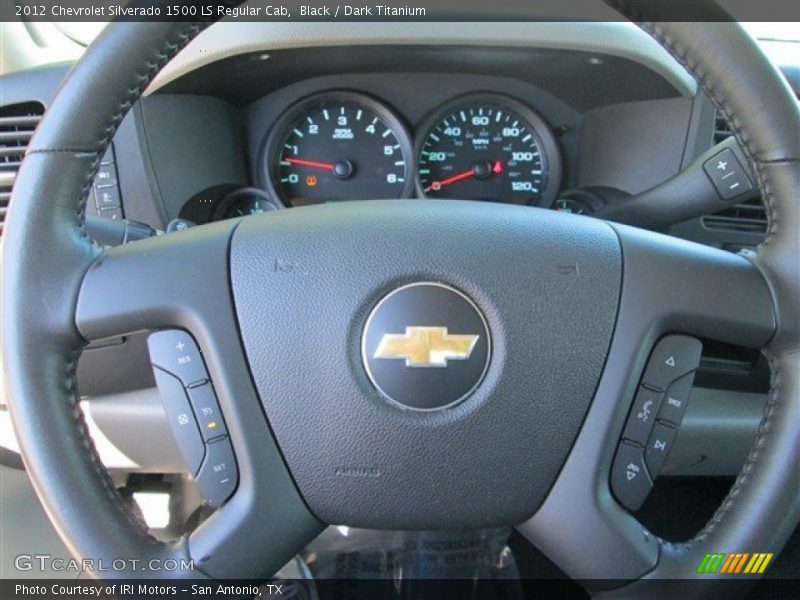 Black / Dark Titanium 2012 Chevrolet Silverado 1500 LS Regular Cab