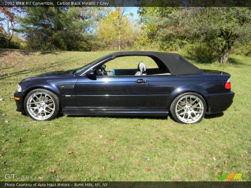 2002 M3 Convertible Carbon Black Metallic