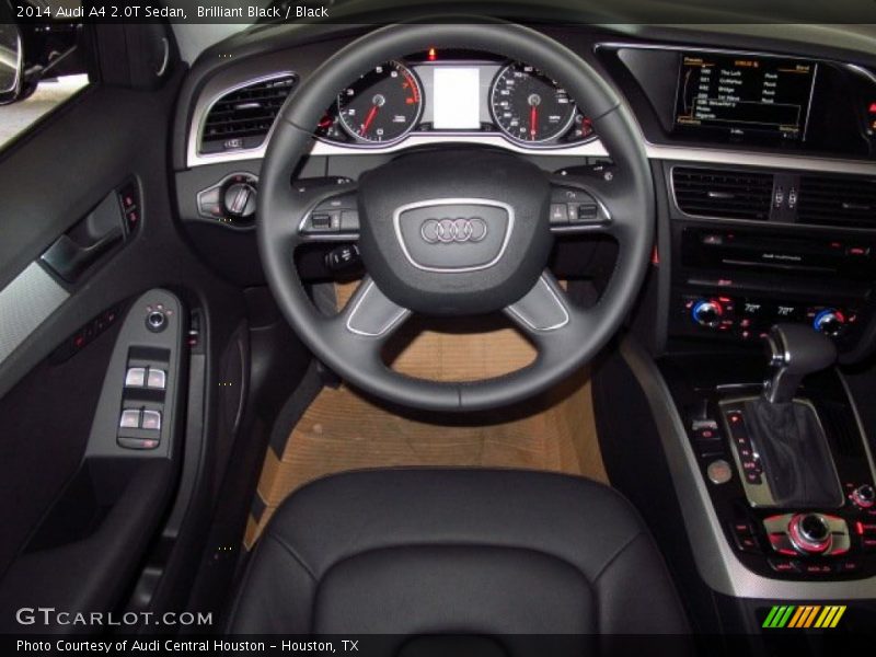 Brilliant Black / Black 2014 Audi A4 2.0T Sedan