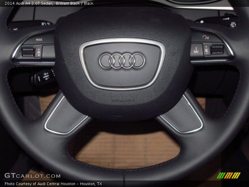 Brilliant Black / Black 2014 Audi A4 2.0T Sedan