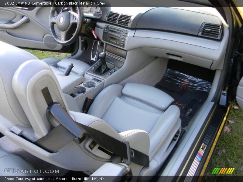 Carbon Black Metallic / Grey 2002 BMW M3 Convertible