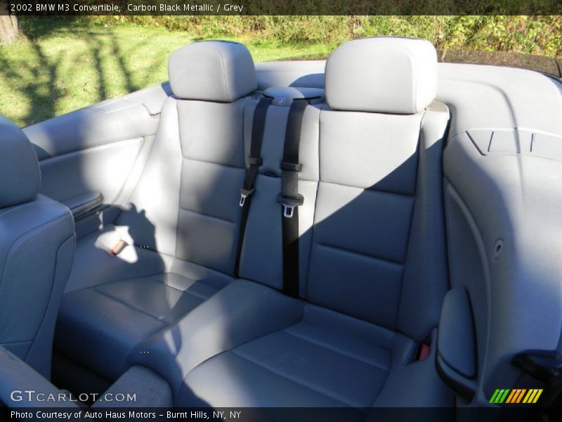 Carbon Black Metallic / Grey 2002 BMW M3 Convertible