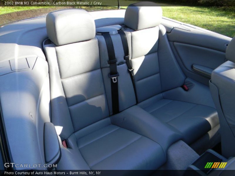 Carbon Black Metallic / Grey 2002 BMW M3 Convertible