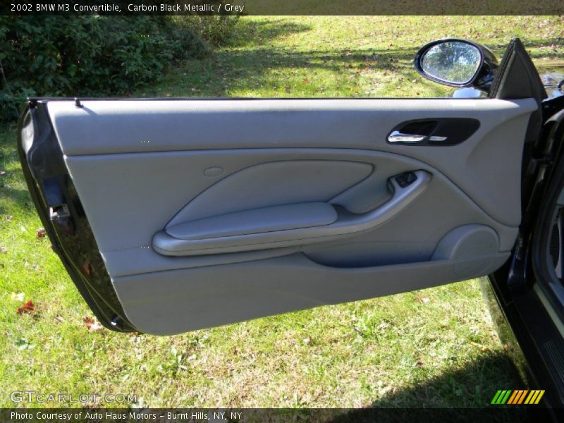 Carbon Black Metallic / Grey 2002 BMW M3 Convertible