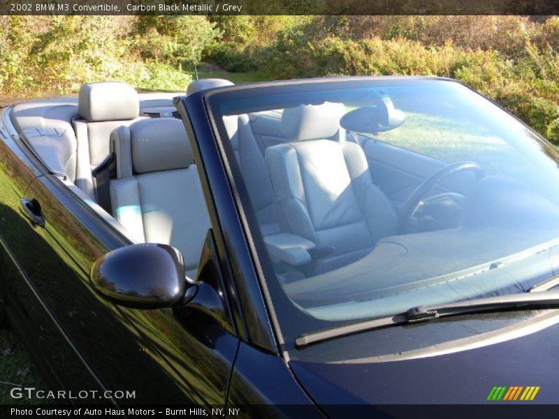 Carbon Black Metallic / Grey 2002 BMW M3 Convertible