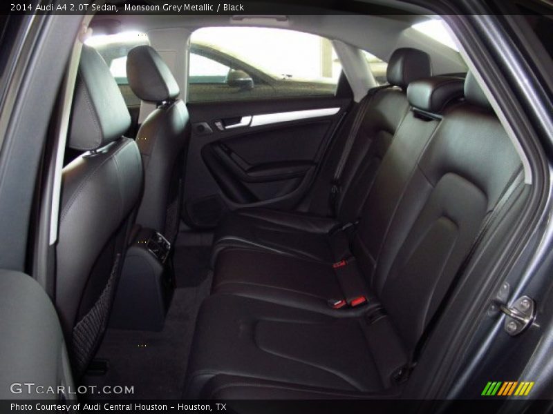 Monsoon Grey Metallic / Black 2014 Audi A4 2.0T Sedan