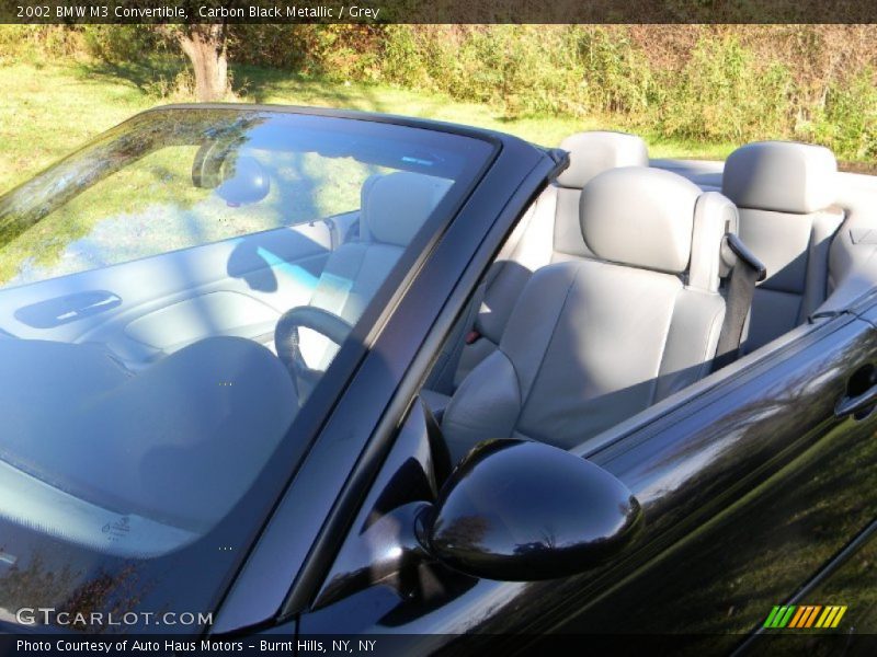 Carbon Black Metallic / Grey 2002 BMW M3 Convertible