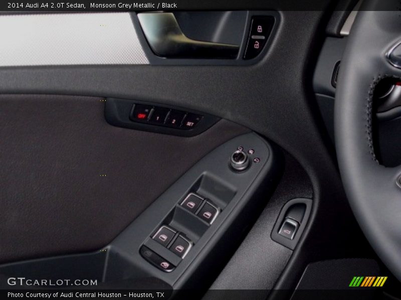 Monsoon Grey Metallic / Black 2014 Audi A4 2.0T Sedan