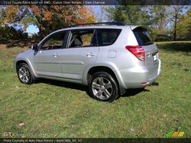 Classic Silver Metallic / Dark Charcoal 2010 Toyota RAV4 Sport V6 4WD