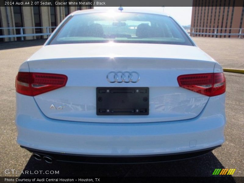 Glacier White Metallic / Black 2014 Audi A4 2.0T Sedan