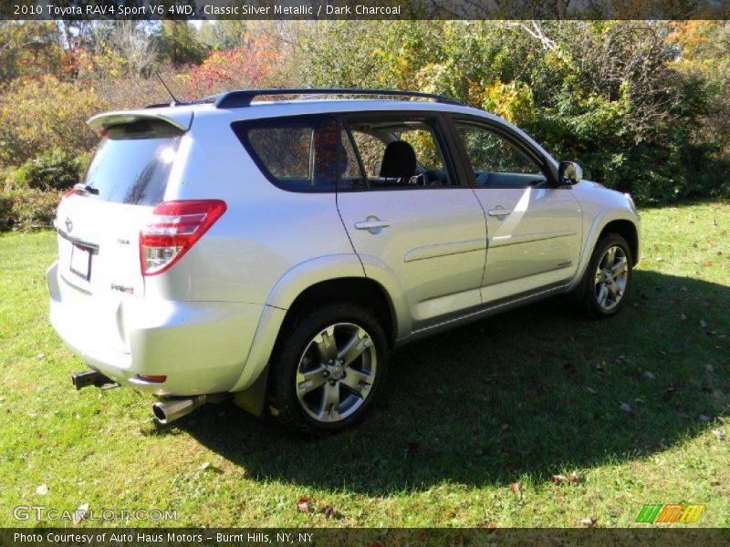 Classic Silver Metallic / Dark Charcoal 2010 Toyota RAV4 Sport V6 4WD