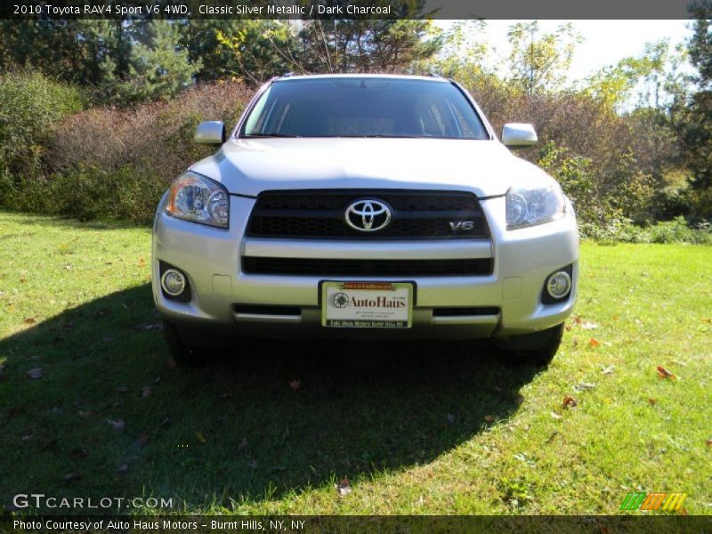 Classic Silver Metallic / Dark Charcoal 2010 Toyota RAV4 Sport V6 4WD