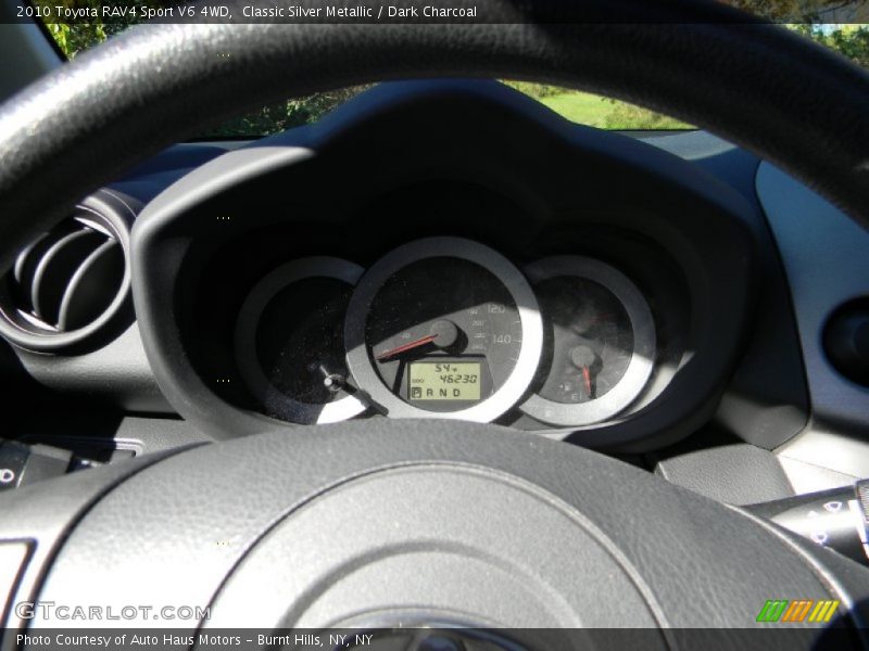 Classic Silver Metallic / Dark Charcoal 2010 Toyota RAV4 Sport V6 4WD